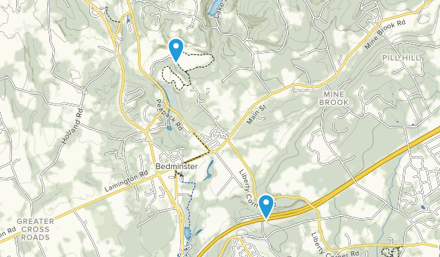 Far Hills, New Jersey Map