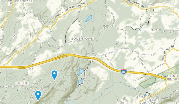 Frelinghuysen Township, New Jersey Map