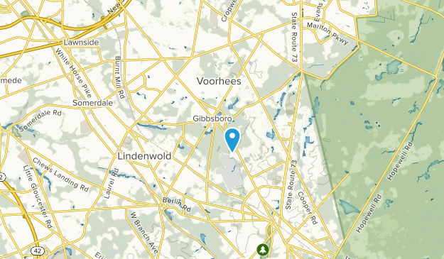 Gibbsboro, New Jersey Map
