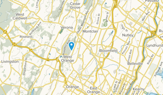 Glen Ridge, New Jersey Map