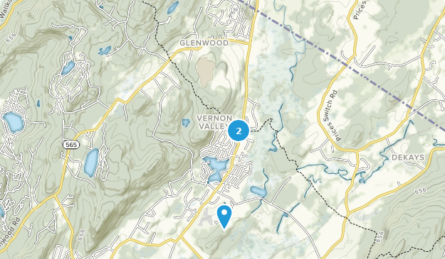Glenwood, New Jersey Map