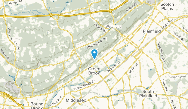 Green Brook, New Jersey Map