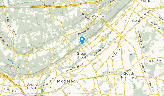 Green Brook, New Jersey Map