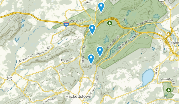 Hackettstown, New Jersey Map