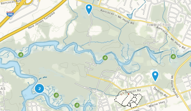 Hainesport Township, New Jersey Map