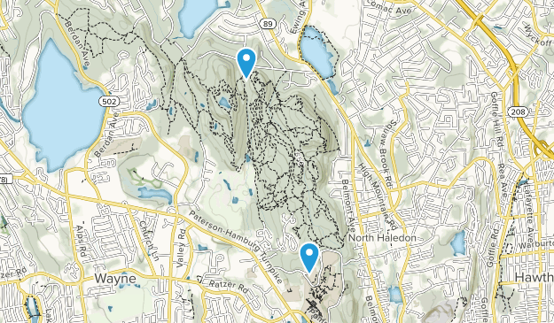 Haledon, New Jersey Map