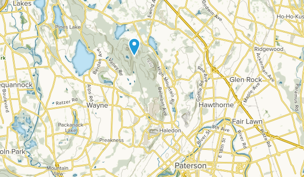 Haledon, New Jersey Map