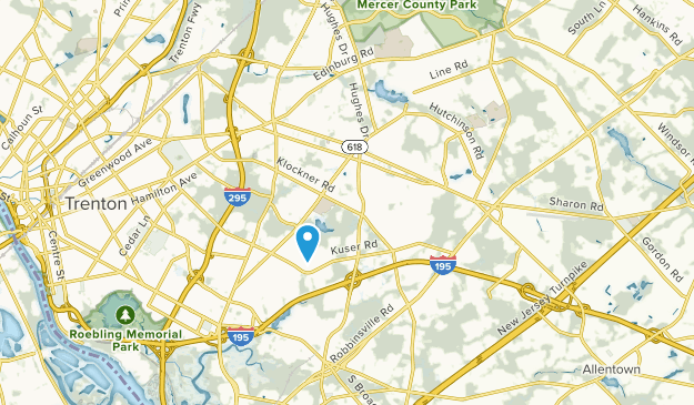 Hamilton, New Jersey Map