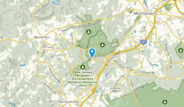 Harding Township, New Jersey Map