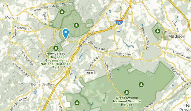 Harding Township, New Jersey Map