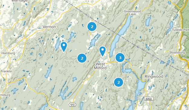 Hewitt, New Jersey Map