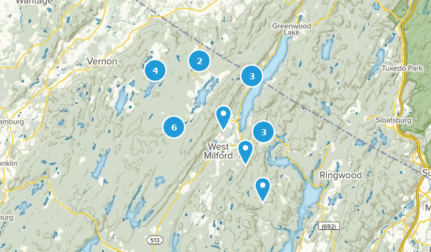 Hewitt, New Jersey Map