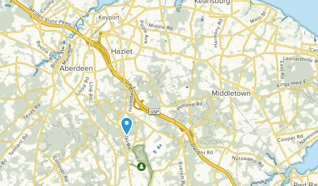 Holmdel Twp, New Jersey Map
