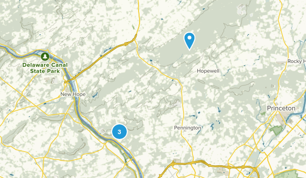 Hopewell, New Jersey Map