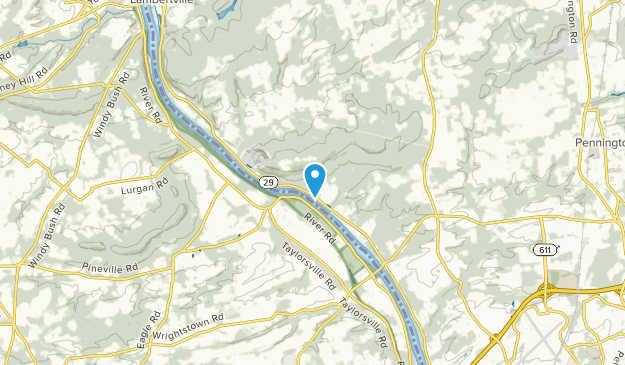 Hopewell Township, New Jersey Map