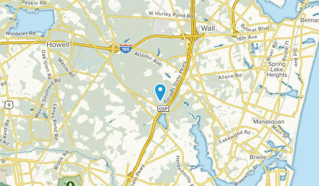 Howell Twp, New Jersey Map