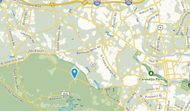 Jackson Township, New Jersey Map