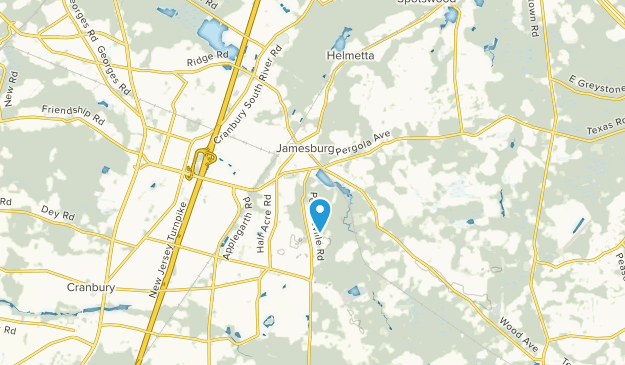 Jamesburg, New Jersey Map