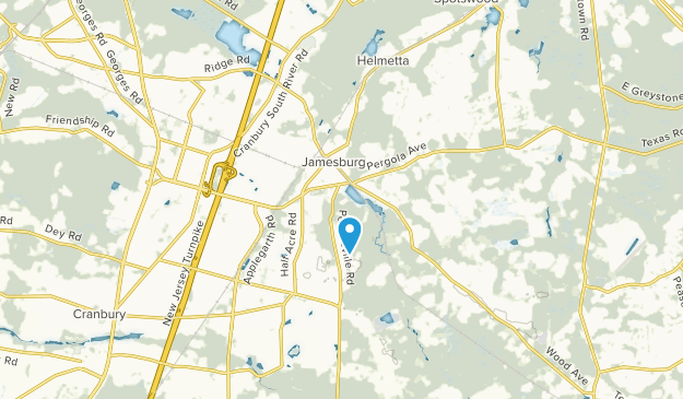 Jamesburg, New Jersey Map