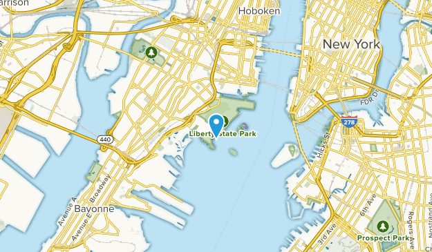 Jersey City, New Jersey Map