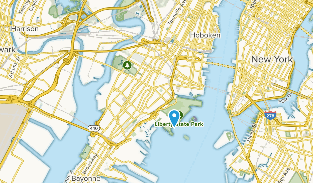 Jersey City, New Jersey Map