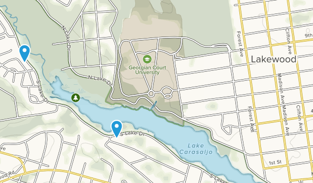Lakewood, New Jersey Map