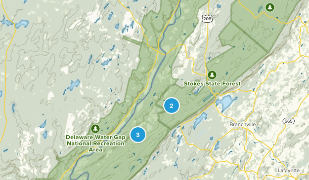 Layton, New Jersey Map