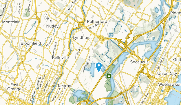 Lyndhurst, New Jersey Map