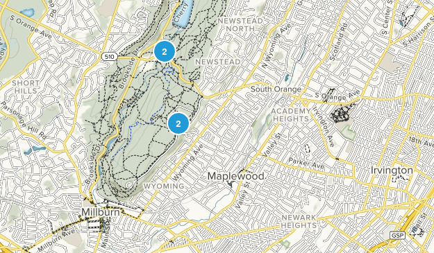 Maplewood, New Jersey Map