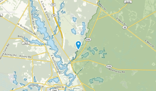 Maurice River Township, New Jersey Map