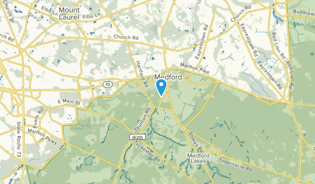 Medford, New Jersey Map