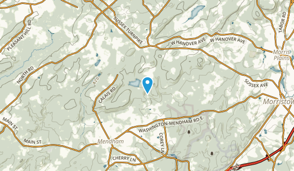 Mendham Township, New Jersey Map