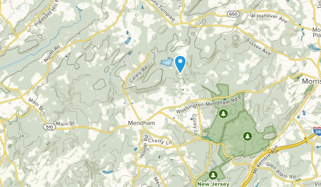 Mendham Township, New Jersey Map