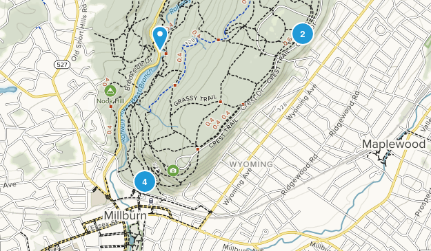 Millburn, New Jersey Map