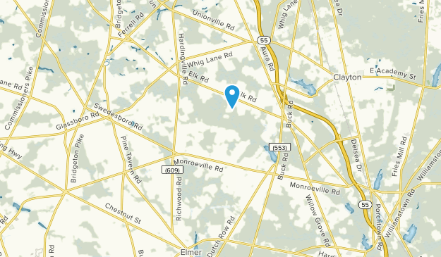 Monroeville, New Jersey Map