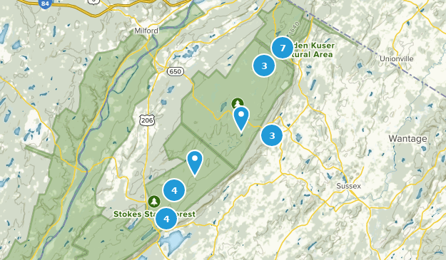Montague Township, New Jersey Map