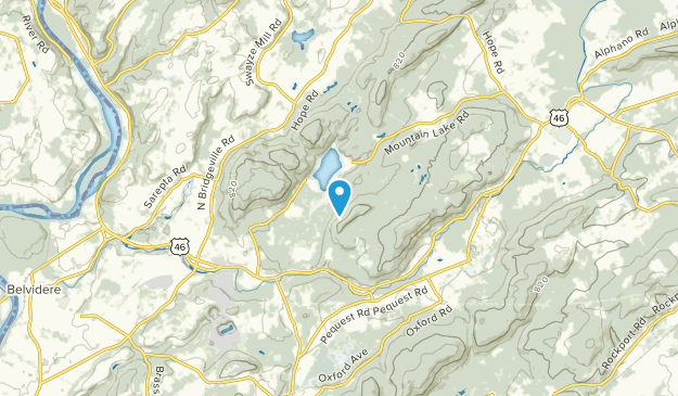 Mountain Lake, New Jersey Map