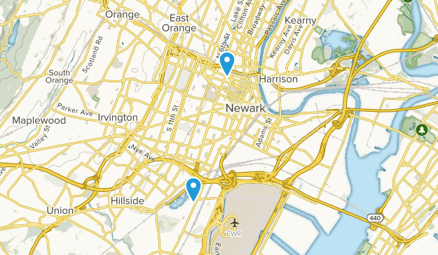 Newark, New Jersey Map