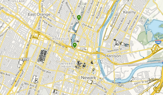 Newark, New Jersey Map