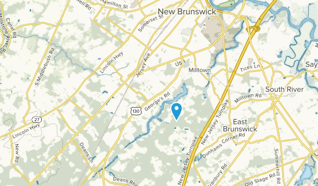 North Brunswick, New Jersey Map