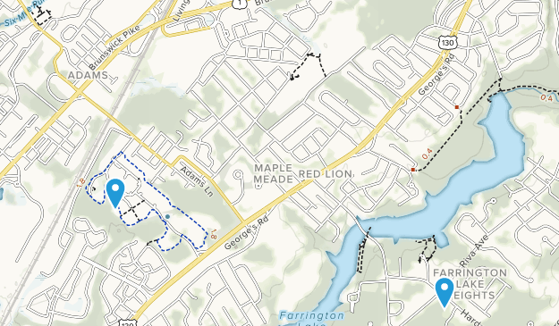 North Brunswick, New Jersey Map