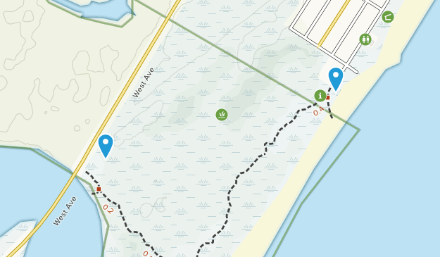 Ocean City, New Jersey Map