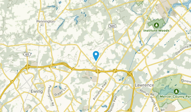 Pennington, New Jersey Map