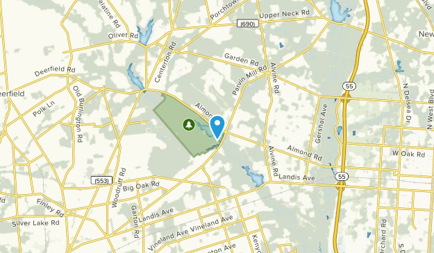 Pittsgrove Twp, New Jersey Map