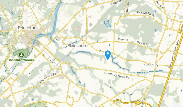 Plainsboro Township, New Jersey Map