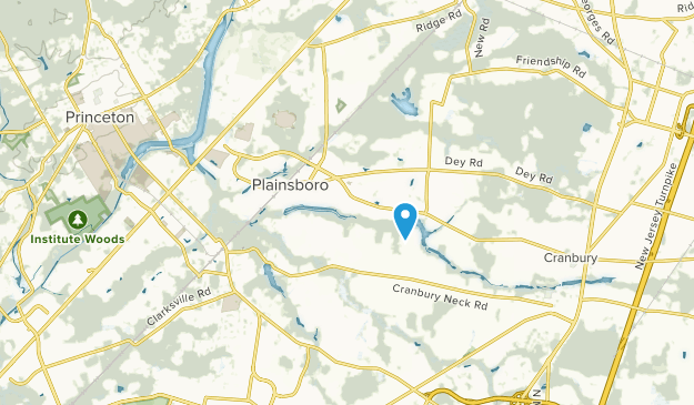 Plainsboro Township, New Jersey Map