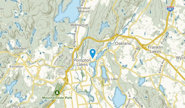 Pompton Lakes, New Jersey Map