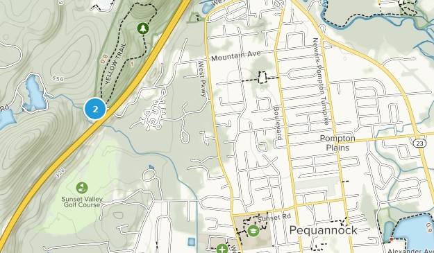 Pompton Plains, New Jersey Map