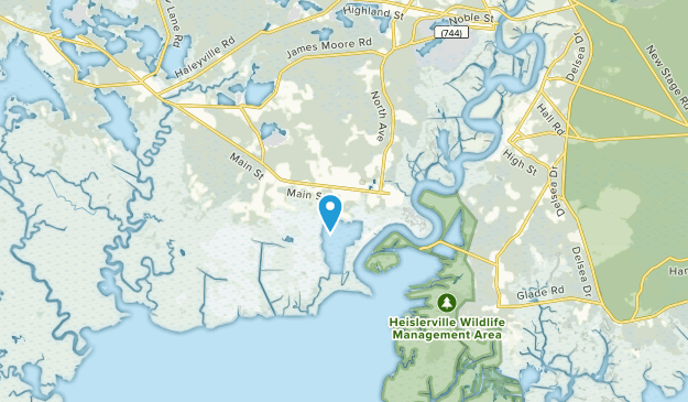 Port Norris, New Jersey Map