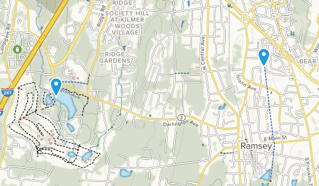 Ramsey, New Jersey Map